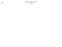 Tablet Screenshot of englishcut.com